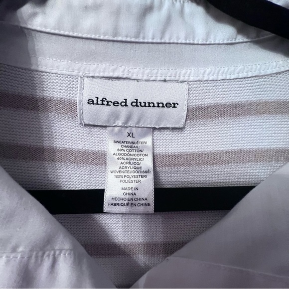 Alfred Dunner Neutral Territory Womens 3/4
Sleeve Striped Layered Sweaters XL - Picture 11 of 12
